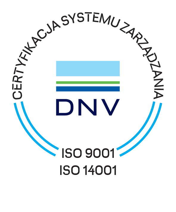 Certyfikat Systemu Zarządzania DNV